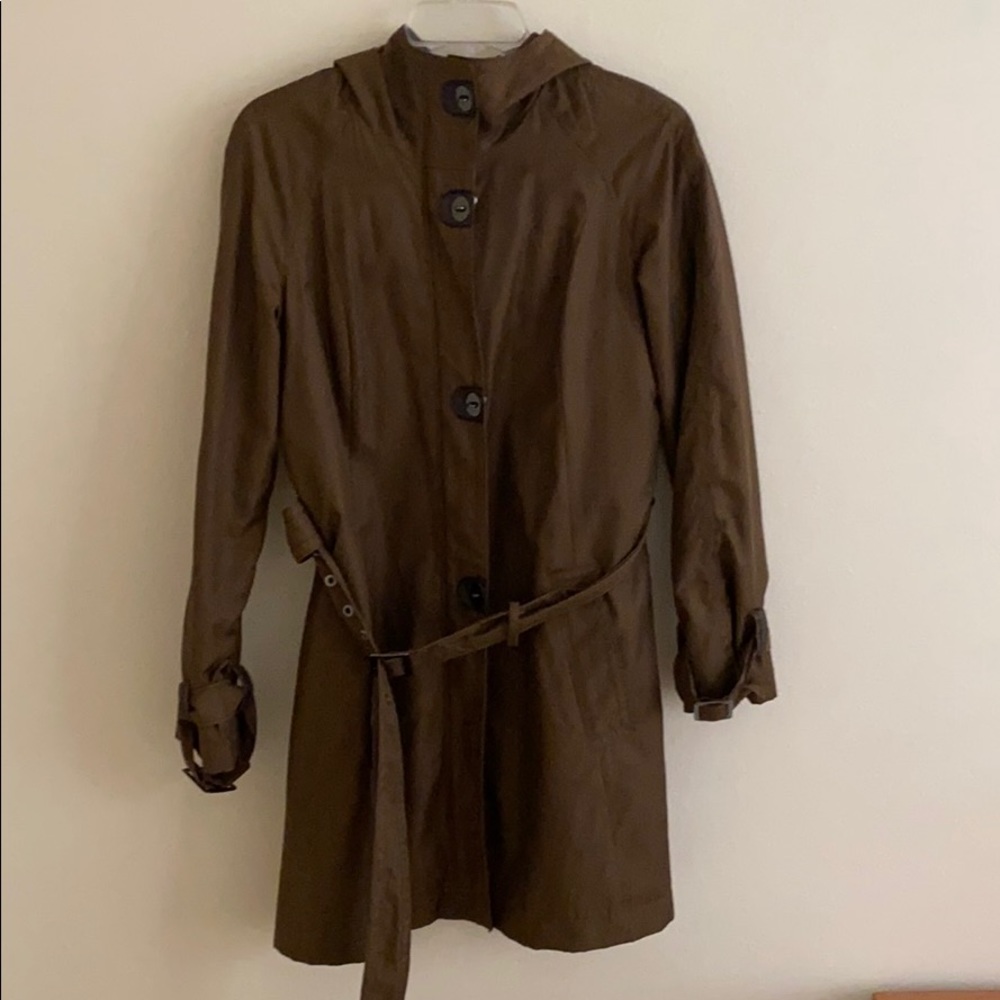 Brown Rain Coat